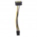 VER006C 0 6m M2 NGFF To 16X SATA 15PIN PCI  E 1X To PCI  E 16X USB 3 0 Cable Mining Riser Card