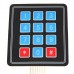 3Pcs 4 x 3 Matrix 12 Key Array Membrane Switch Keypad Keyboard For Arduino