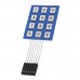 4 x 3 Matrix Array 12 Key Keypad Keyboard Sealed Membrane 4 3 Button Pad with Sticker Switch for