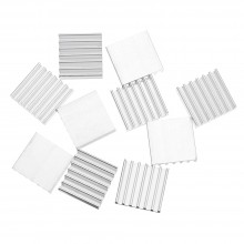 30Pcs 14x14x4mm Aluminum Radiator Chip Heat Sink