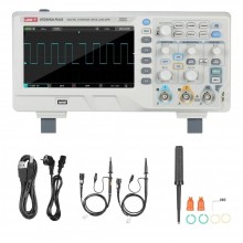 UNI  T UTD2102e PLUS Digital Oscilloscope with 7  inch LCD Display Scopemeter with 100MHz Bandwidth 2 Channels 500MS S Real Time Sample Rate 64kpts Depth Storage